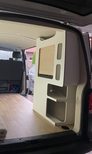 Customer photo review of MobyFlex Hochschrank Beifahrerseite VW T5-T6.1