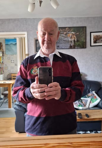 Customer photo review of RE Cap Badge Rugby Shirt *LIMITED STOCK*