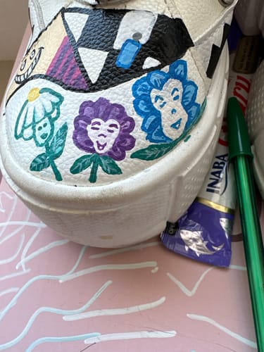 Customer photo review of Pinceles Profesionales - Nylon F6 (6 piezas)