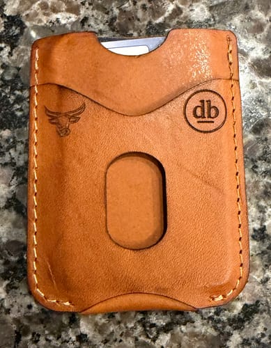 Customer photo review of The Keller Money Clip