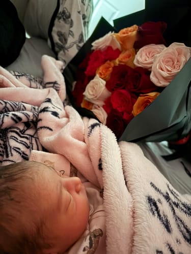 Customer photo review of Cherry Rose Bouquet