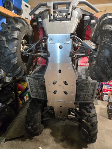 Customer photo review of Full Skid Plate Kit — Can-Am Outlander 500/700/PRO (2023+)