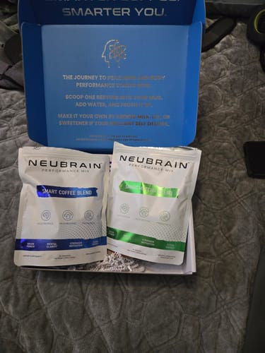 Customer photo review of Coffee + Matcha Bundle