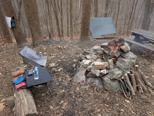 Customer photo review of Lightweight Camp Table