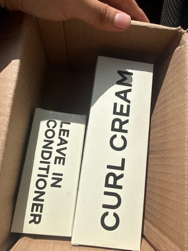 Customer photo review of Leave-In Conditioner