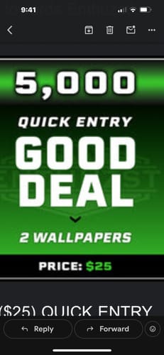 Customer photo review of ($25) QUICK ENTRY