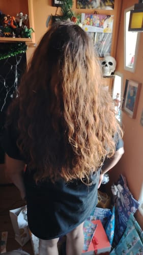 Customer photo review of Henna Jamila Hair - Cobrizo Natural y Duradero 👩🏼🦰