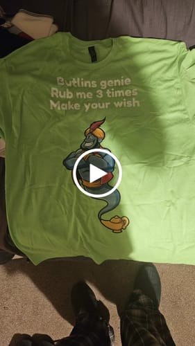Customer video review of Unisex t-shirt