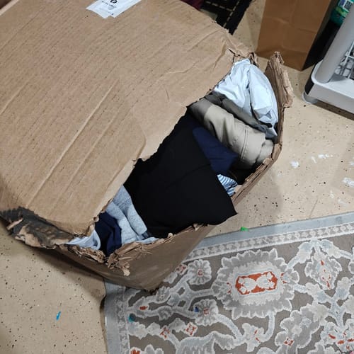 Customer photo review of Hand-Picked: Men's Essentials Assorted Secondhand Apparel