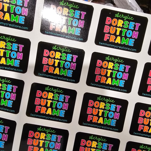 Customer photo review of Print Custom Labels