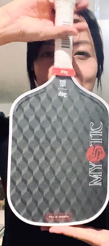 Customer photo review of MYSTIC PICKLEBALL PADDLE