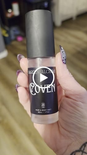 Customer video review of Coven Hair & Body mist
