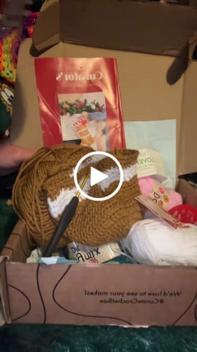 Customer video review of Curate Crochet Box - Monthly Subscription