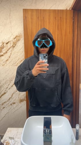 Customer photo review of BATMAN STEALTH HOODIES #5173