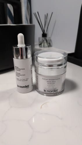 Customer photo review of Duo Crème & Sérum