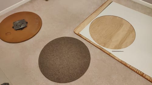 Customer photo review of F-3 Industrial Felt By Foot - Adhesive - FINAL SALE