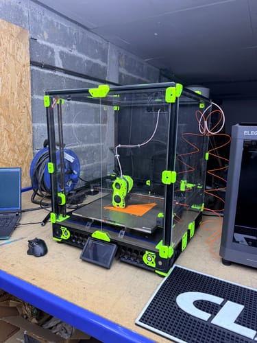 Customer photo review of FYSETC Newest version Corexy 3D Printer VORON 2.4 R2 PRO With DSI5 Display CNC Hollow Gantry High Quality Printer
