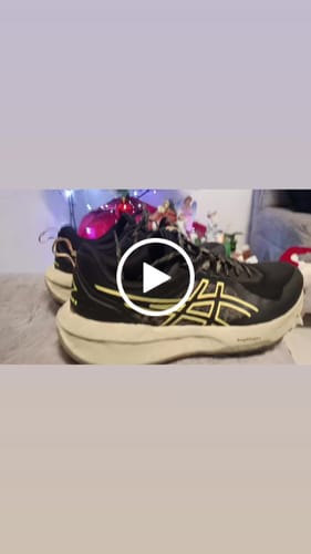 Customer video review of Asics Gel Sonoma 8 Hombre Black Lime Green