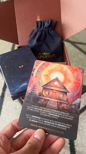 Customer photo review of El Gran Despertar ✨🌌 - Mazo de 45 Cartas Guía