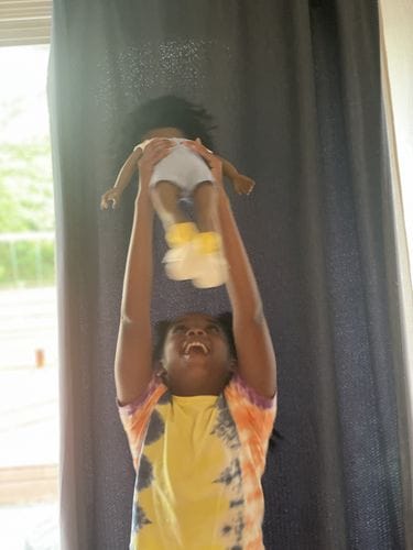 Customer photo review of Healthy Roots Doll: Zoe