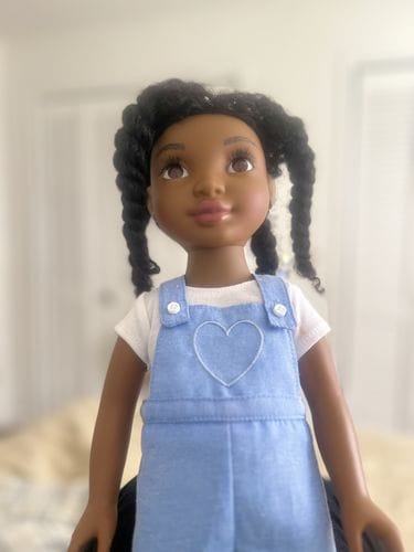 Customer photo review of Healthy Roots Doll: Zoe