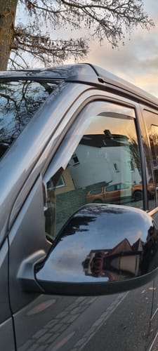 Customer photo review of Aerolift Windabweiser, Regenabweiser VW T5 - T6.1 Set