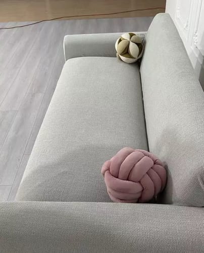 Customer photo review of Cotton Soft Sofa Protector - Pet & Scratch Resistant Slipcover, Easy Wash Durable Furniture Cover
