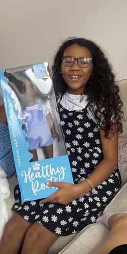 Customer photo review of Healthy Roots Doll: Zoe