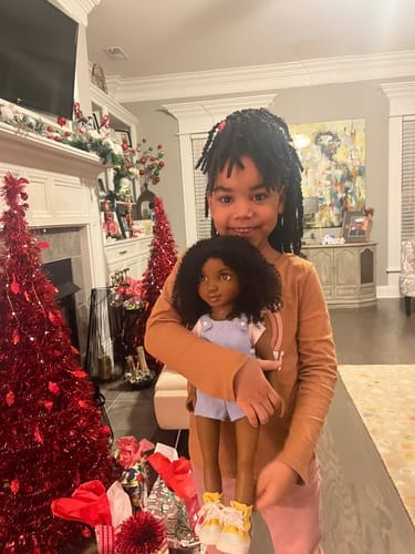 Customer photo review of Healthy Roots Doll: Zoe