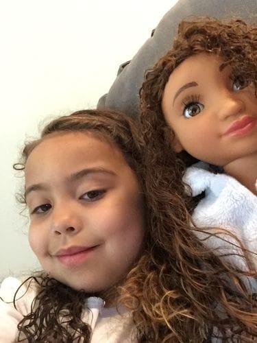 Customer photo review of Healthy Roots Dolls Curlfriend: Marisol