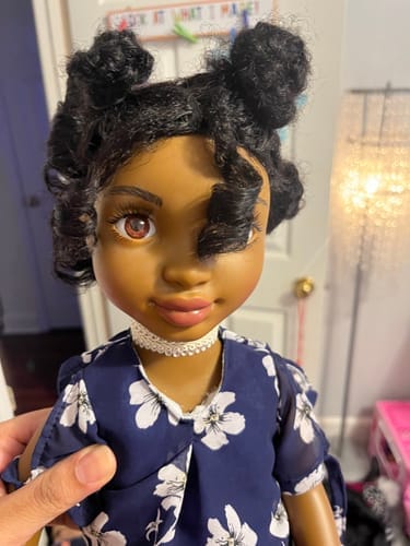 Customer photo review of Healthy Roots Doll: Zoe