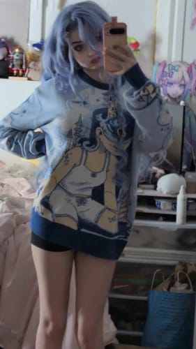 Customer photo review of Sand Castle Girl Sweater