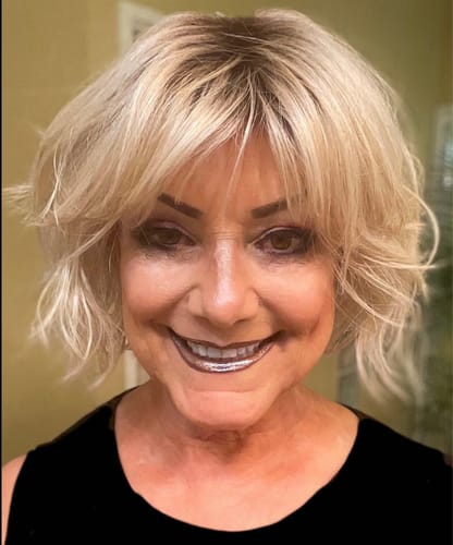 Customer photo review of Flex Hold Hairspray