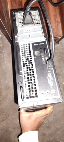 Customer photo review of Dell Vostro SFF Desktop Computer PC | Intel i3-7th Gen | Win 11 Pro | Refurbished