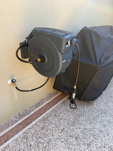 Customer photo review of Hose Reel Cover