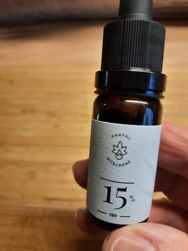 Customer photo review of CBD-Öl 15% in Bio-Hanföl
