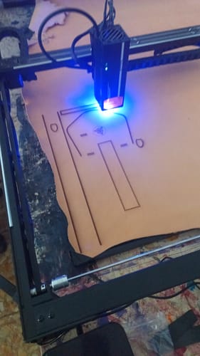 Customer photo review of AtomStack A70 Max Laser Cutter