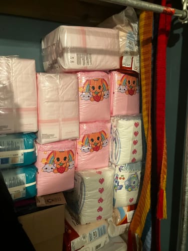 Customer photo review of SUNKISS Masterpiece Adult Diapers With Tabs
