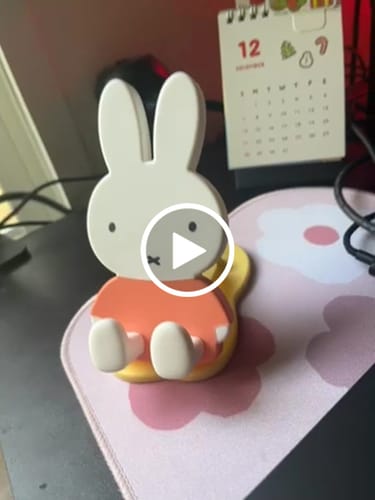 Customer video review of Miffy Tech Buddy - Adjustable Phone & Tablet Stand - Surprise Box