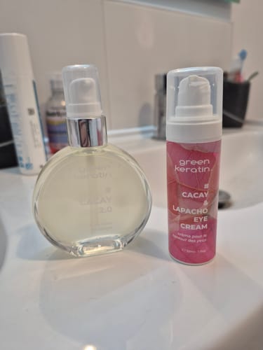 Customer photo review of DUO COLLECTION – CACAY 2.0 & CACAY & LAPACHO CRÈME CONTOUR DES YEUX