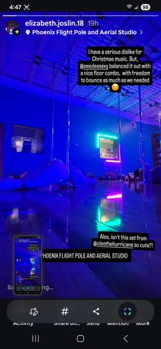 Customer photo review of Neon Leopard High Rider Hot Pants