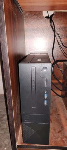 Customer photo review of Dell Vostro SFF Desktop Computer PC | Intel i3-7th Gen | Win 11 Pro | Refurbished