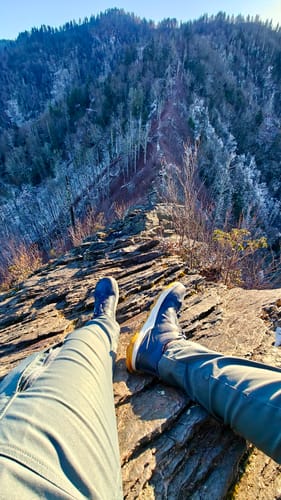 Customer photo review of Aurora - Wide Toe Sneakers