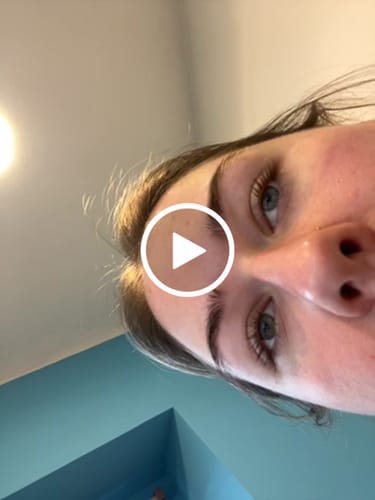 Customer video review of Lash Growth Serum