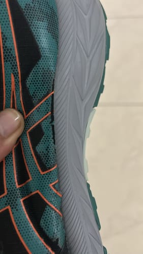 Customer photo review of Asics Gel Venture 10 Hombre Black Rainy Lake