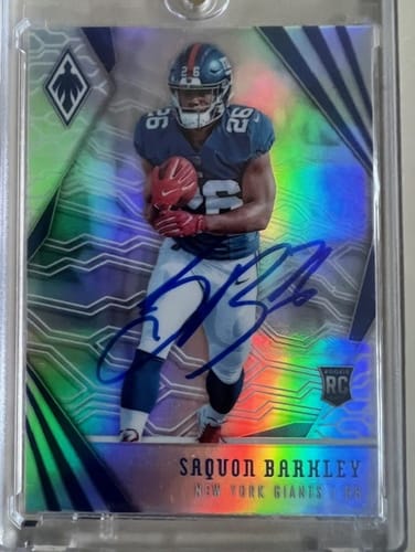 Customer photo review of Saquon Barkley Autograph Signing
