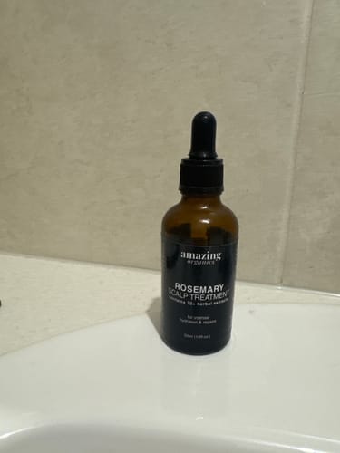 Customer photo review of Rosemary Revitalising Scalp Oil