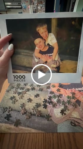 Customer video review of 1000 Piece Custom Puzzle | Personalized Custom 1000 Piece Puzzle