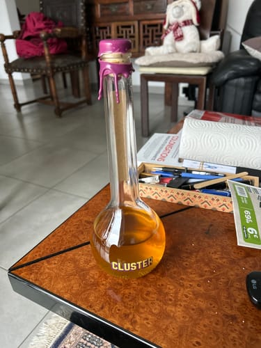 Customer photo review of CLUSTER - 2019/2025 - 600 flacons pour défendre le terroir.