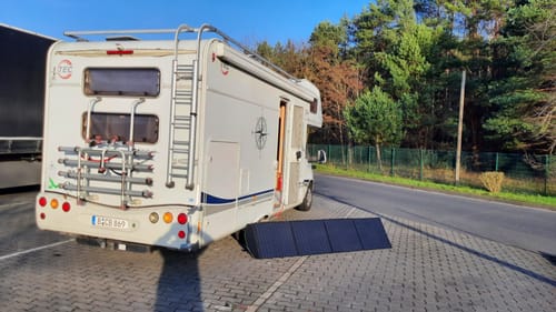 Customer photo review of ALLPOWERS 200W Faltbares Solarpanel SP033